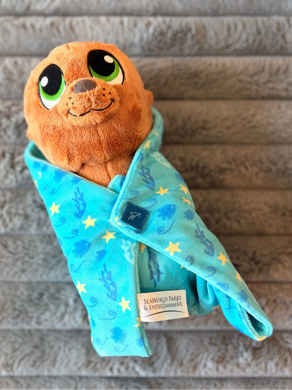 Sea World sea otter baby stuffed animal